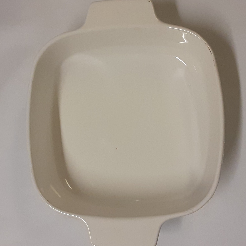 Vintage 80s90s Corningware Iris flower two casserole dishes 1 lid Fantas… - Picture 6 of 10